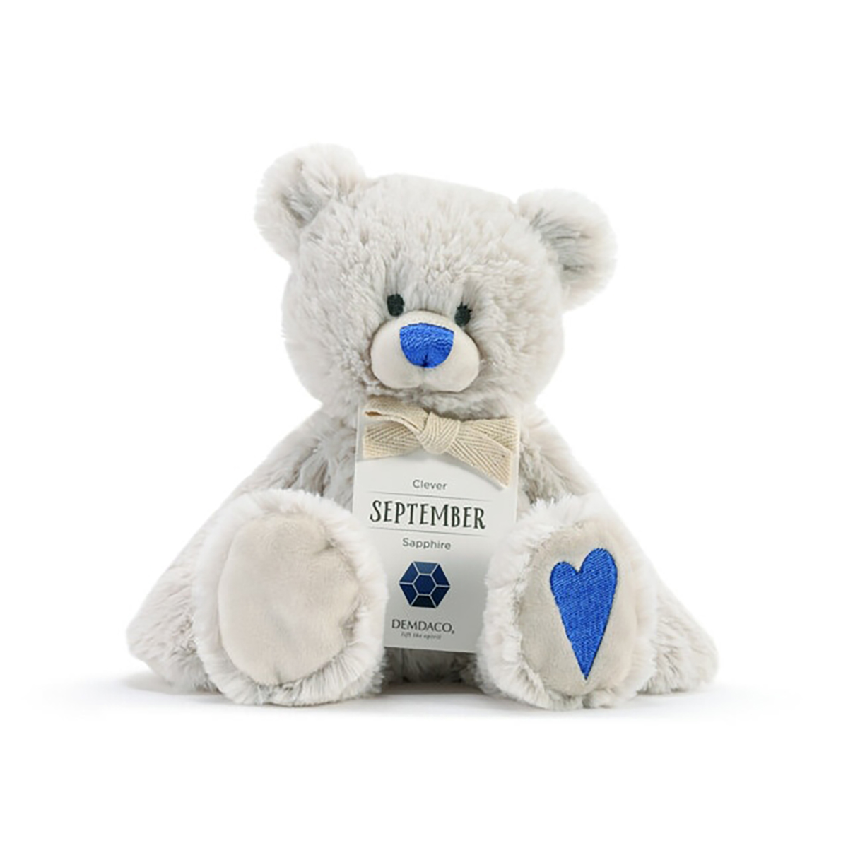 Baby Demdaco September Birthstone Bear