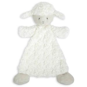 Demdaco Dolly Lamb Rattle Blankie