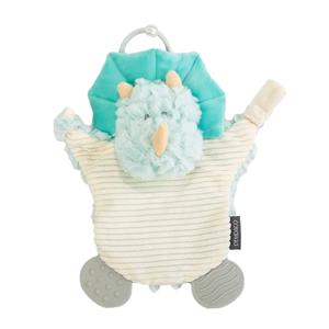 Baby Boy Demdaco Triceratops Teether Buddy