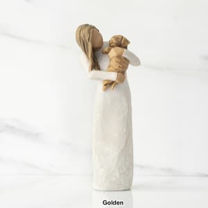 Willow Tree 7.5in. Adorable You Golden Dog Figure