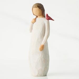 Willow Tree Messenger with Cardinal