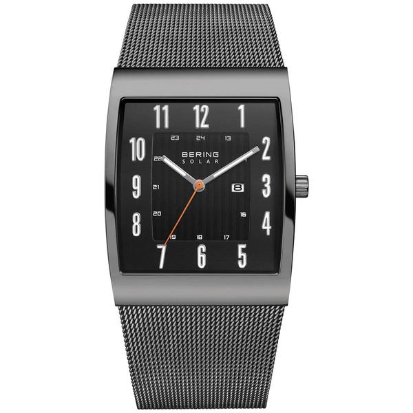Mens BERING Solar Easy Read Dial with Date Watch - 16433-377