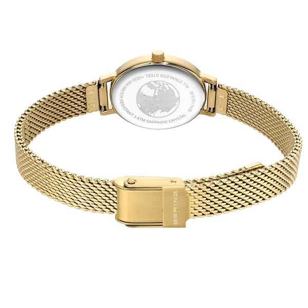Womens BERING Gold Mother of Pearl Watch - 11020-334 alternate view
