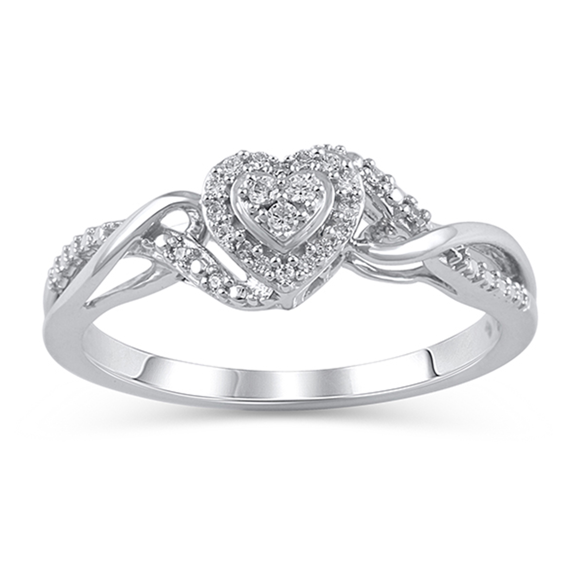 Eternal Promise(tm) Sterling Silver Heart Promise Ring