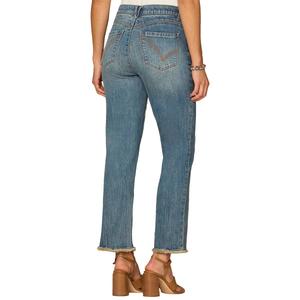 Womens Democracy Absolution(R) High Rise Fray Hem Straight Jeans alternate view