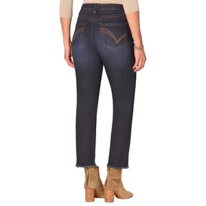 Plus Size Democracy Absolution(R) High Rise Fray Slim Leg Jeans alternate view