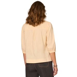 Womens Democracy 3/4 Blouson Sleeve Embroidered Blouse alternate view