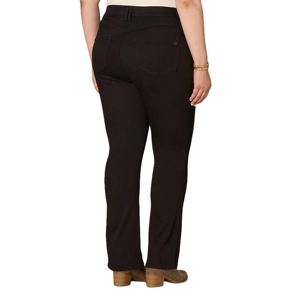 Plus Size Democracy Absolution(R) Itty Bitty Bootcut Black Jeans alternate view