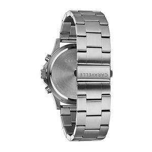 Mens Caravelle Stainless Steel Chronograph Watch - 43A145 alternate view