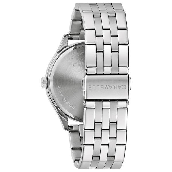 Mens Caravelle by Bulova Light Blue Dial Bracelet Watch - 43B174 alternate view