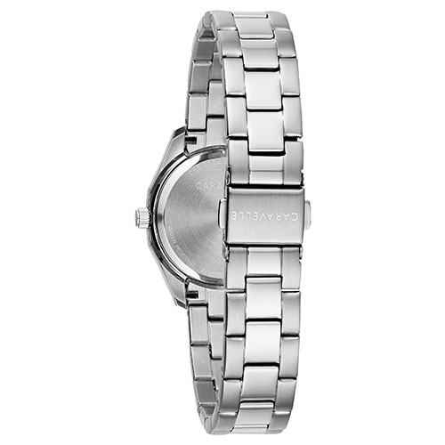 Womens Caravelle Crystal Accent Bracelet Watch - 43L212