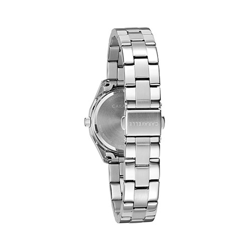 Womens Caravelle Steel Crystal Sports Watch - 43M120