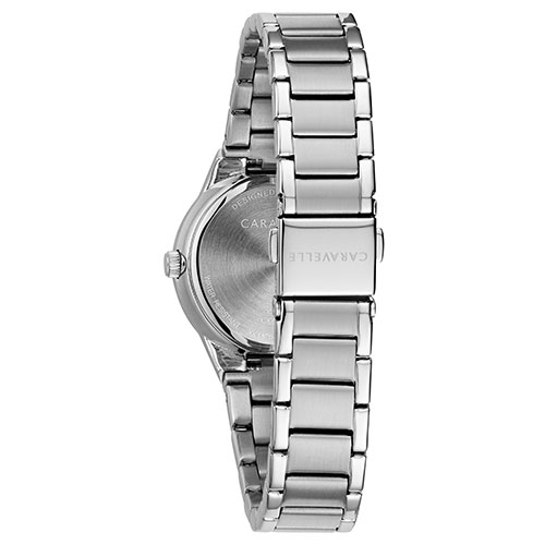Womens Caravelle Diamond Dial Watch - 43P110