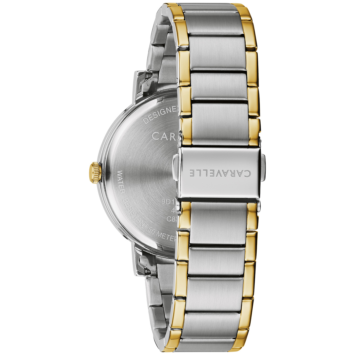 Mens Caravelle By Bulova Two-Tone Bracelet Watch - 45A149