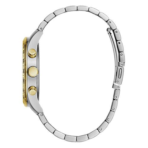 Mens Caravelle Two-Tone Chronograph Bracelet Watch - 45B152 alternate view