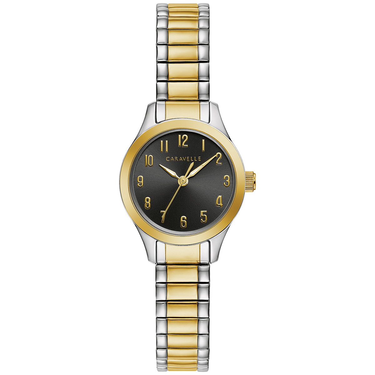 Womens Caravelle By Bulova Two-Tone Expansion Watch - 45L185