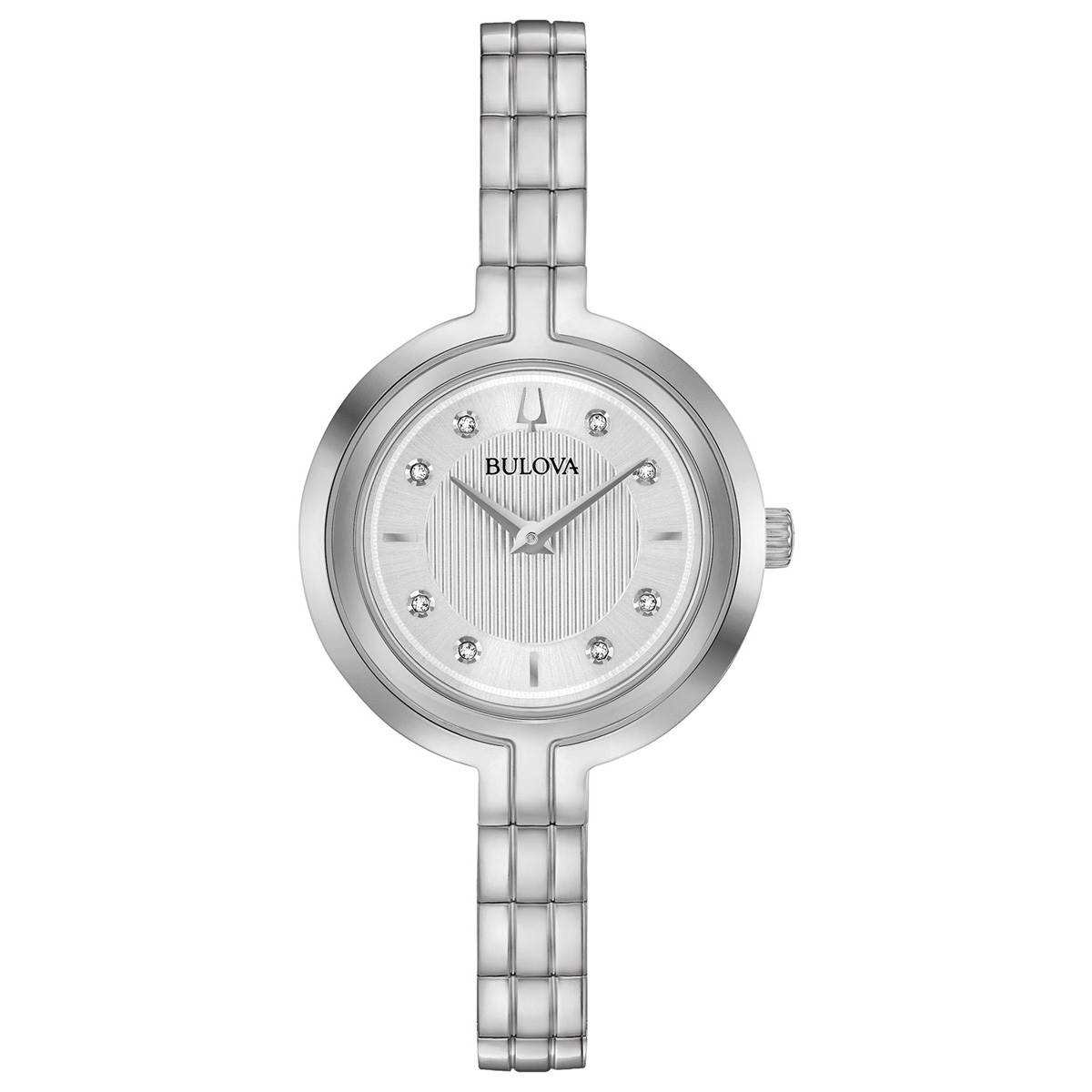 Womens Bulova Rhapsody Diamond Accent Dial Watch - 96P214