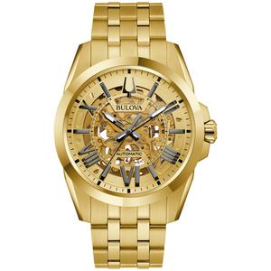 Mens Bulova Classic Sutton Automatic Bracelet Watch - 97A162