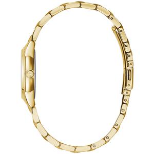Womens Bulova Goldtone Diamond Accent Bracelet Watch - 97P150 alternate view