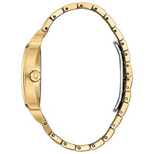 Mens Bulova Crystal Pave Gold-Tone Bracelet Watch - 98B323 alternate view