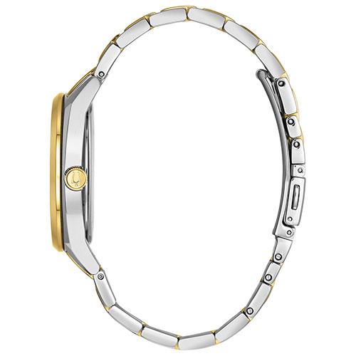 Mens Bulova Classic Two-Tone Bracelet Watch - 98C127 alternate view