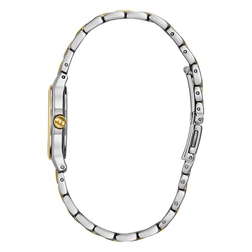 Womens Bulova Slim Two-Tone Bracelet Watch - 98L217 alternate view