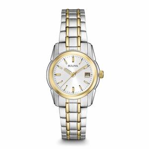 Womens Bulova Two-Tone Bracelet Watch - 98M105