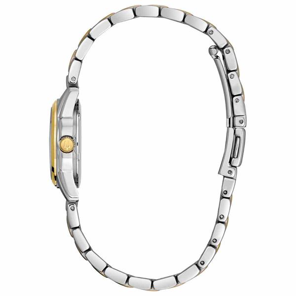 Womens Bulova Two-Tone Bracelet Watch - 98M105 alternate view