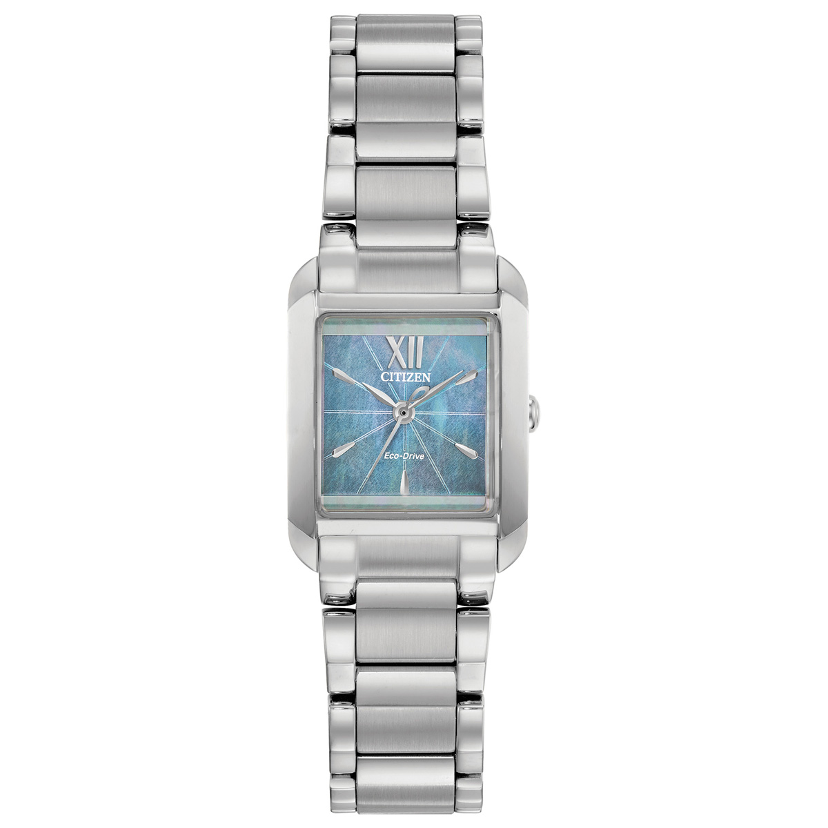 Womens Citizen(R) Eco-Drive Blue MOP Bracelet Watch - EW5551-56N