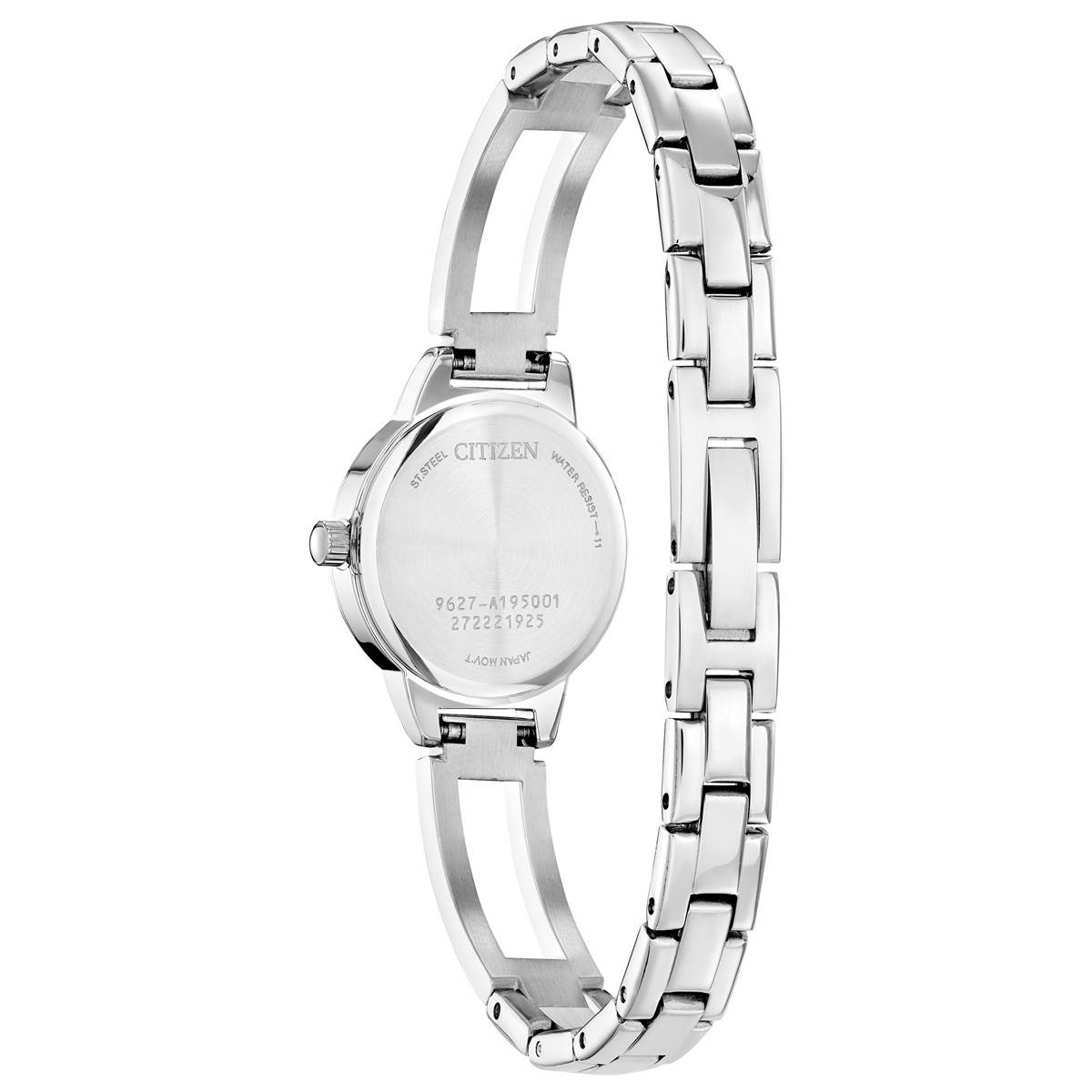 Womens Citizen(R) Crystal Accent White Dial Watch - EZ7011-88A