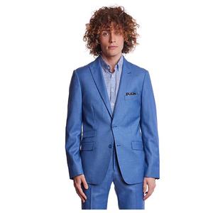 Mens Paisley & Gray(R) Solid Suit Jacket - Blue Shark