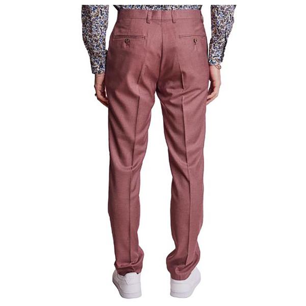 Mens Paisley & Gray(R) Suit Pants - Dusty Pink alternate view