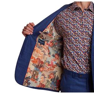 Mens Paisley & Gray(R) Suit Jacket - Blue Cognac alternate view