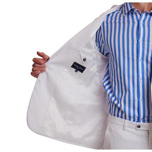Mens Paisley & Gray(R) Suit Jacket - White Shark alternate view