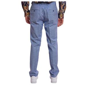 Mens Paisley & Gray(R) Suit Pants - French Blue alternate view