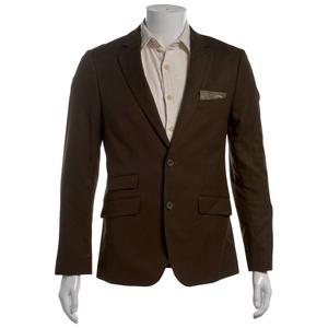 Mens Paisley & Gray(R) Solid Notch Suit Jacket - Army Green alternate view