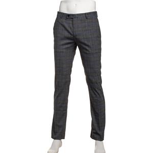 Mens Paisley & Gray(R) Plaid Pants - Blue Black