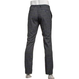 Mens Paisley & Gray(R) Plaid Pants - Blue Black alternate view