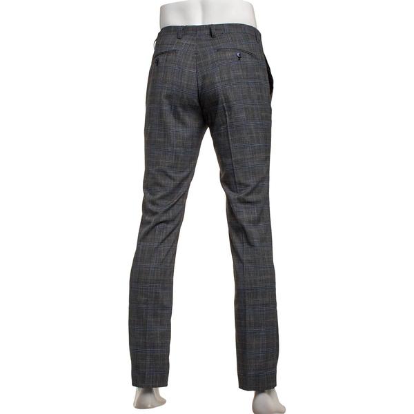 Mens Paisley & Gray(R) Plaid Pants - Blue Black alternate view