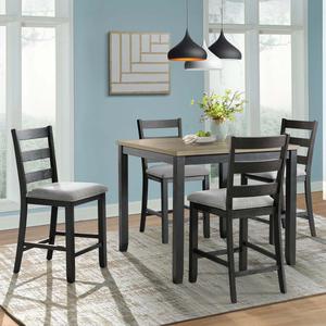 Elements Martin 5pc. Counter Height Dining Set