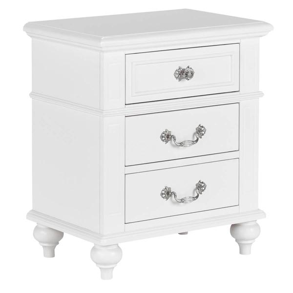 Elements Alana 3 Drawer Nightstand alternate view