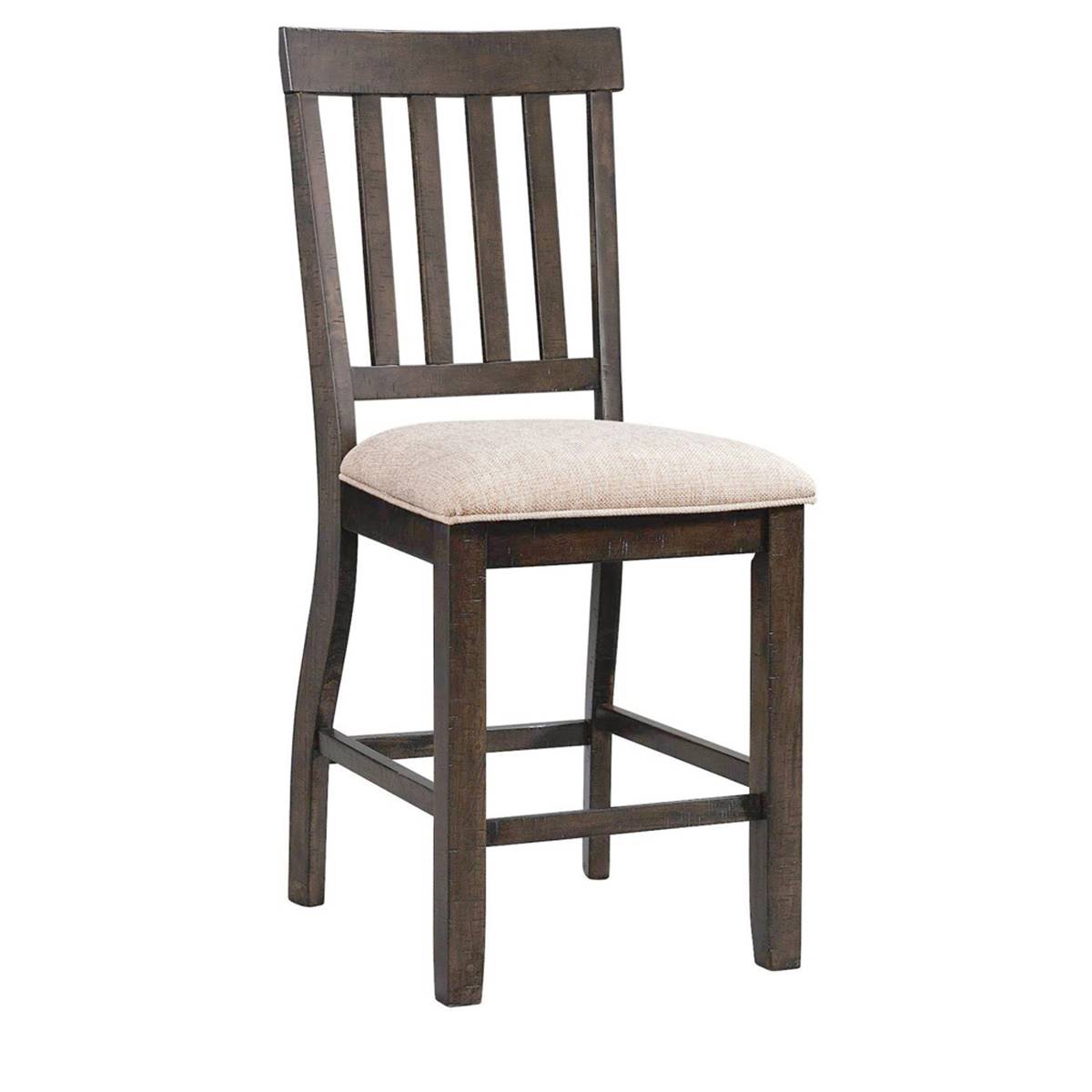 Elements Stone Slat Back Counter Height Side Chair Set