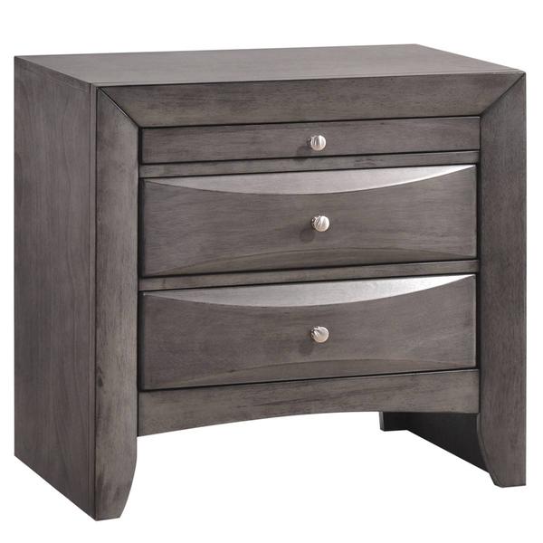 Elements Emily 2 Drawer Nightstand