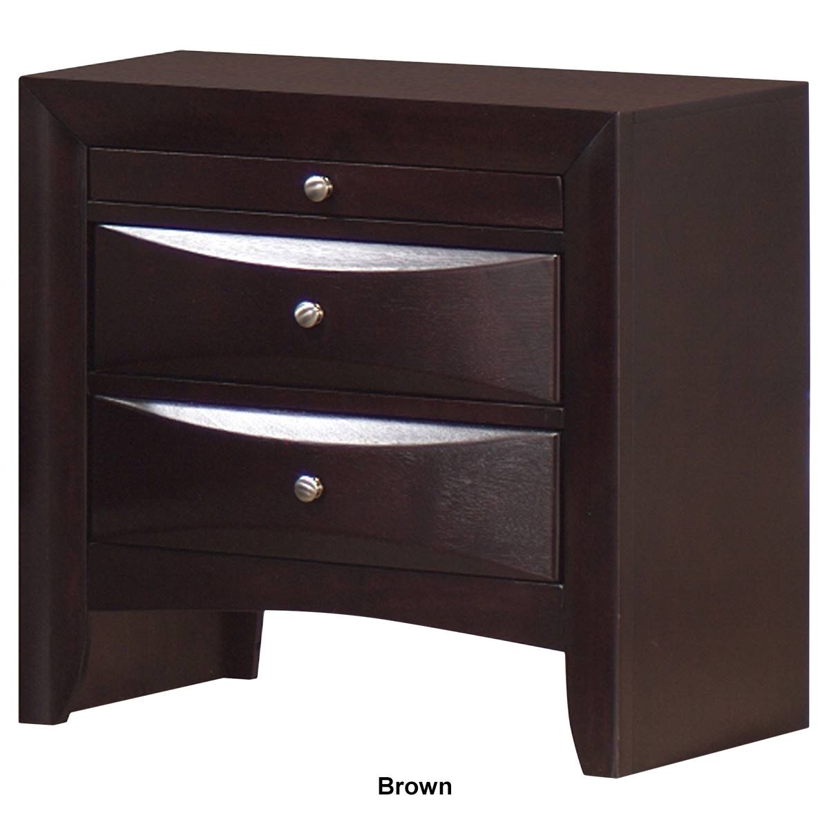 Elements Emily 2 Drawer Nightstand