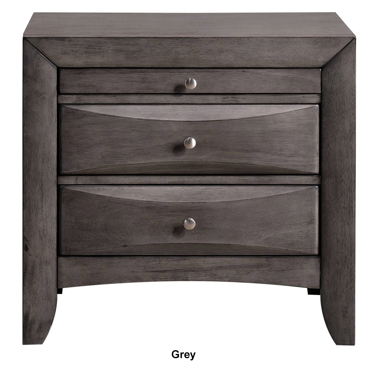 Elements Emily 2 Drawer Nightstand