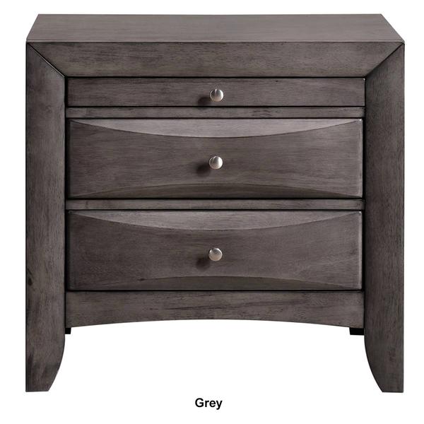 Elements Emily 2 Drawer Nightstand alternate view