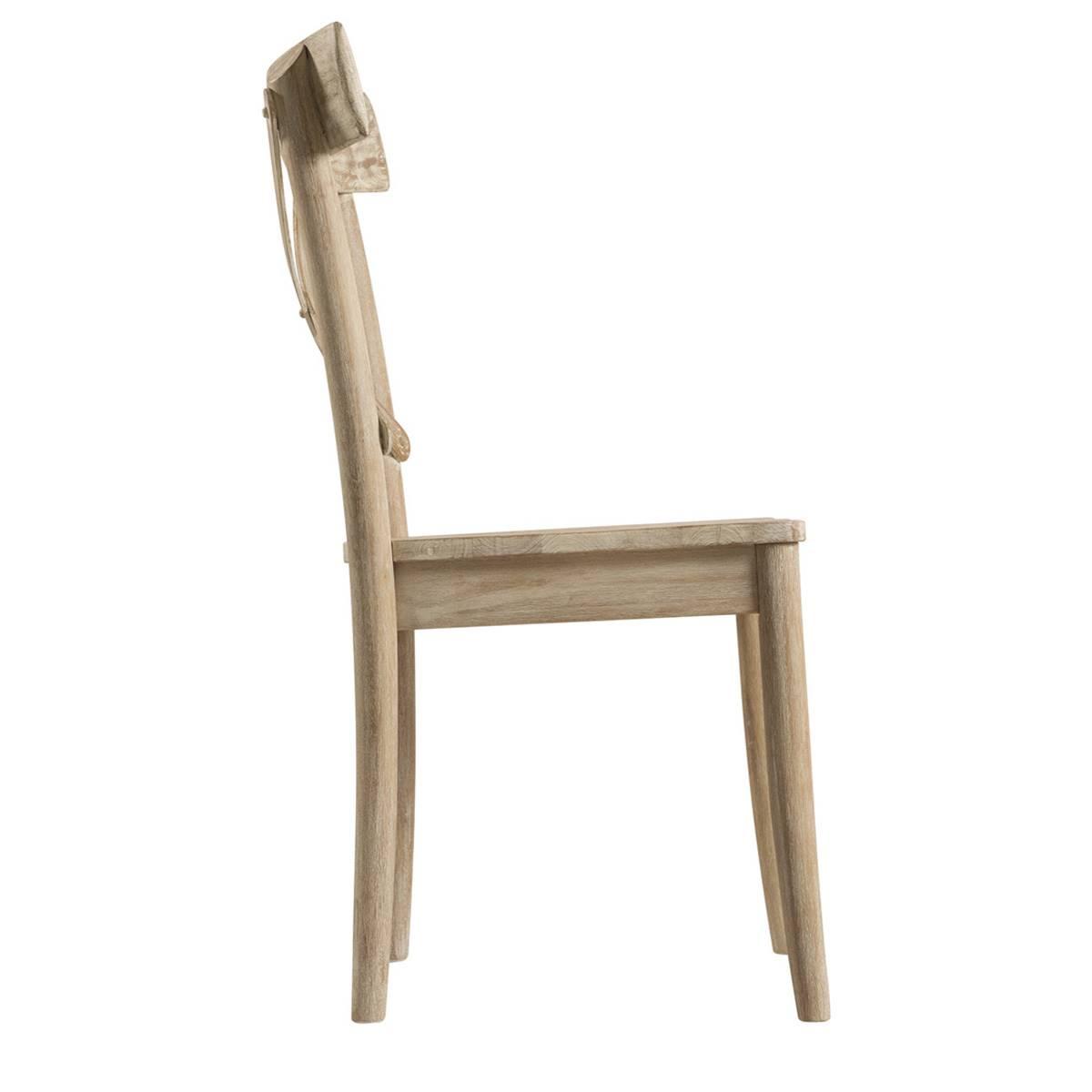 Elements Callista Cross Back Wooden Side Chair Set