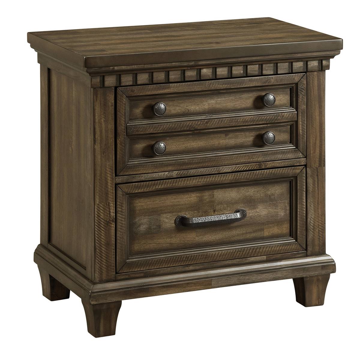 Elements McCabe 2 Drawer Nightstand With USB