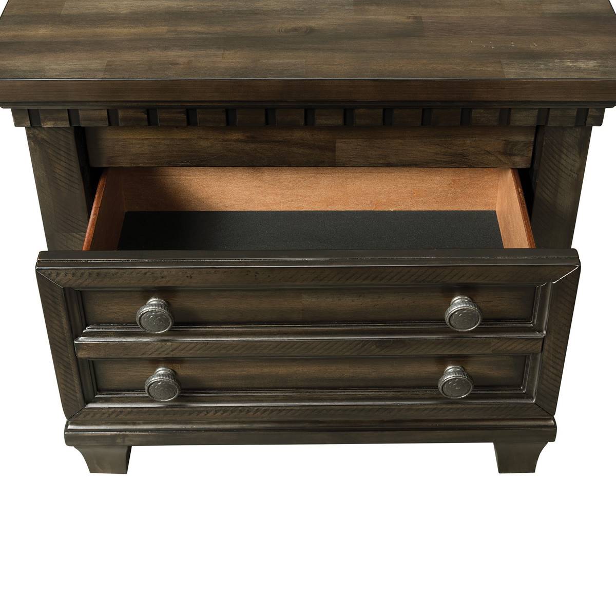 Elements McCabe 2 Drawer Nightstand With USB