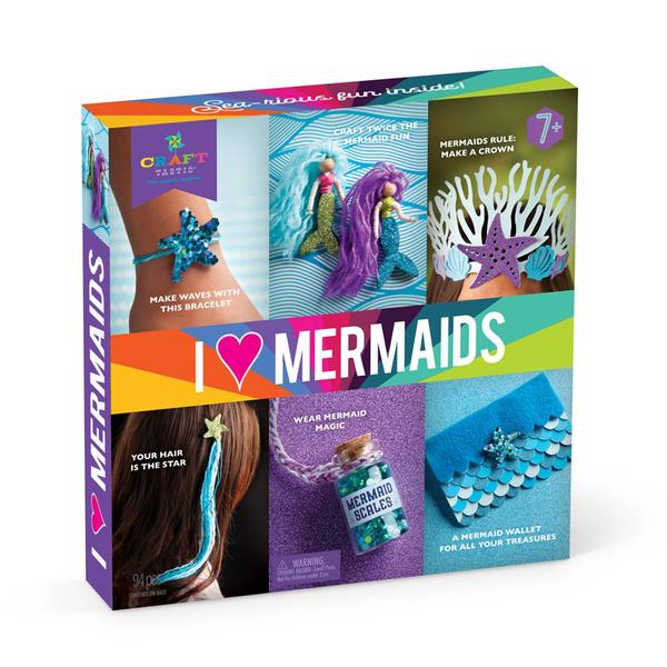 Craft-Tastic(R) I Love Mermaids Craft Kit